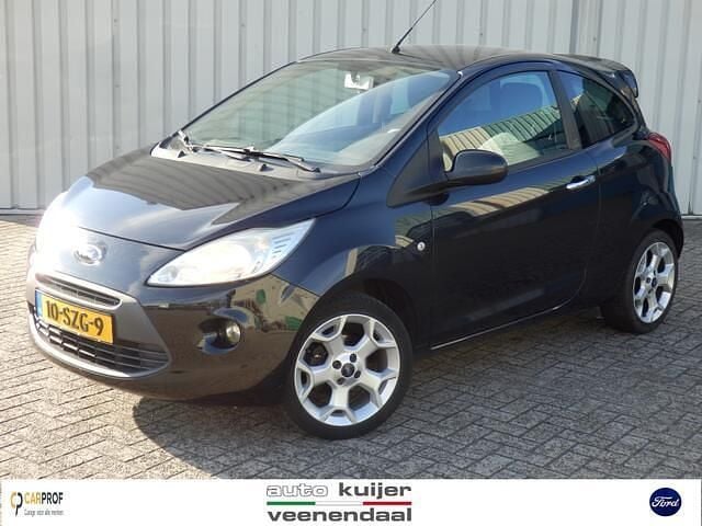 Zwart Gebruikt 2012 Ford Ka Titanium X Hatchback | € 3.340 (Eerlijke prijs) - Afbeelding 1/4
