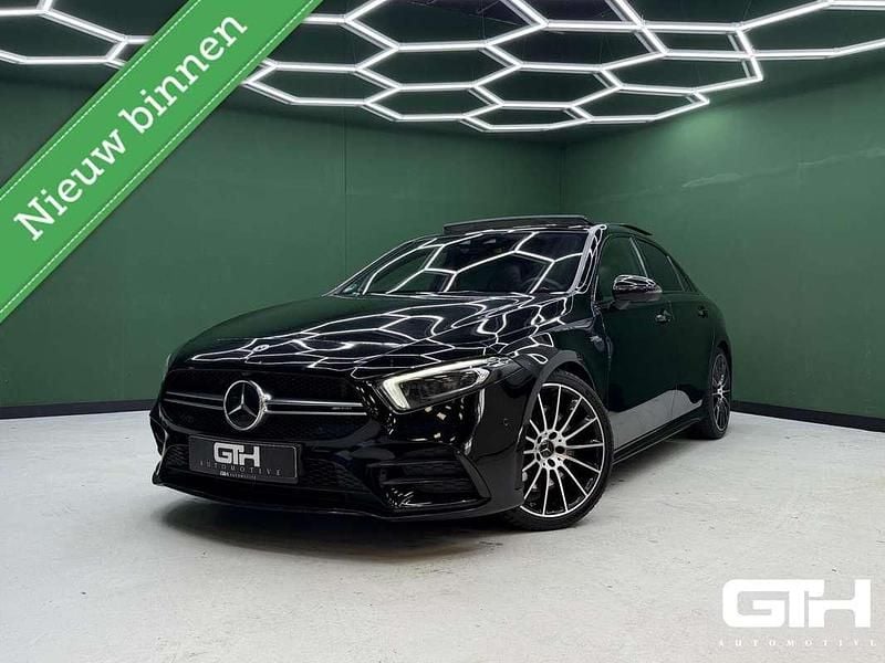 Occasion Mercedes A35 AMG Premium Plus 306 PK (225 kW) 2020 Zwart Sedan