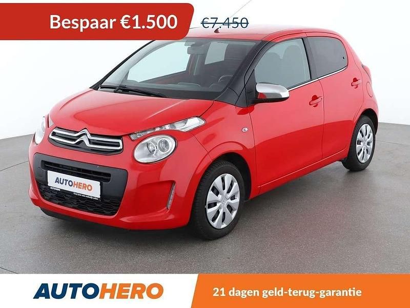 Rood Gebruikt 2016 Citroën C1 Feel Hatchback | € 6.149 (Goede deal) - Afbeelding 1/3