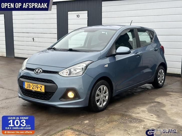Blauw Occasion 2016 Hyundai i10 Comfort Hatchback | € 6.250 (Eerlijke prijs) - Afbeelding 1/4