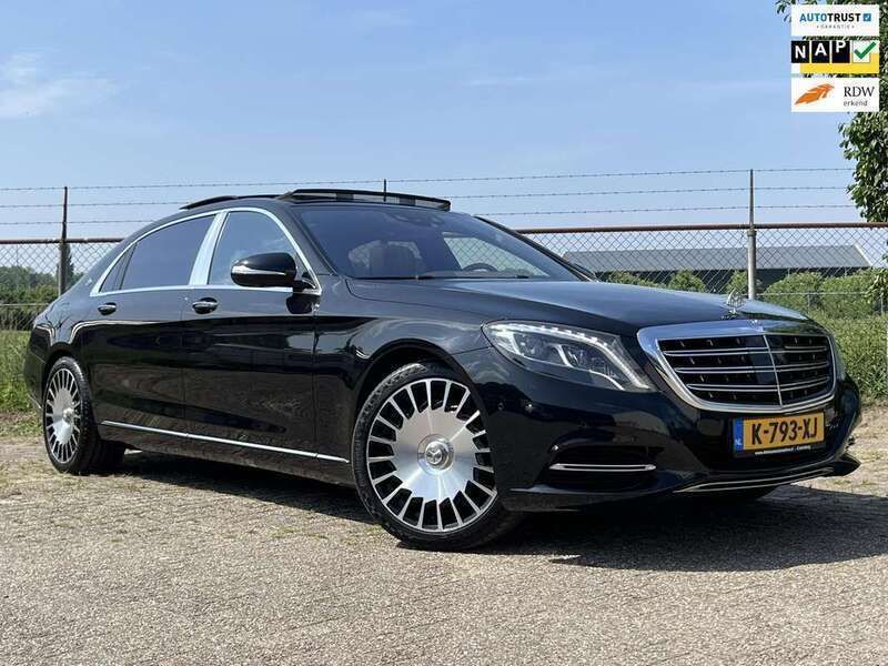 Zwart Gebruikt 2017 Mercedes S500 Sedan | € 59.900 (Duur) - Afbeelding 1/4