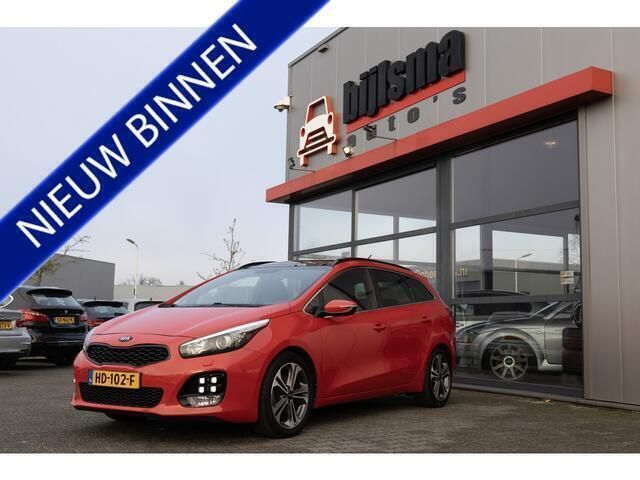 Rood Gebruikt 2015 Kia Ceed Sportswagon GT-Line Stationwagen | € 13.745 (Eerlijke prijs) - Afbeelding 1/4