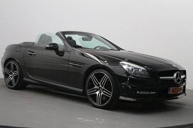 Zwart Gebruikt 2011 Mercedes SLK350 Prestige Cabriolet | € 26.950 (Eerlijke prijs) - Afbeelding 1/4