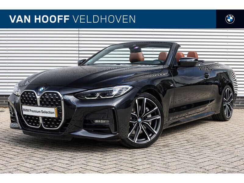 Zwart Gebruikt 2022 BMW 430 Cabriolet Executive Cabriolet | € 59.950 (Duur) - Afbeelding 1/4