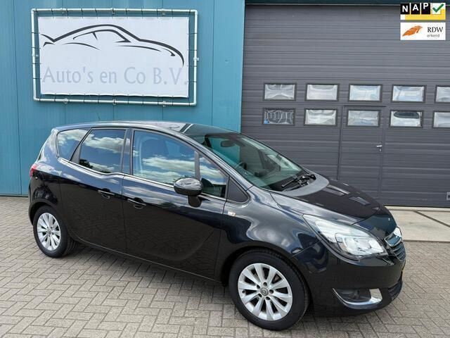 Zwart, metallic lak Gebruikt 2015 Opel Meriva Cosmo MPV | € 5.450 (Eerlijke prijs) - Afbeelding 1/4