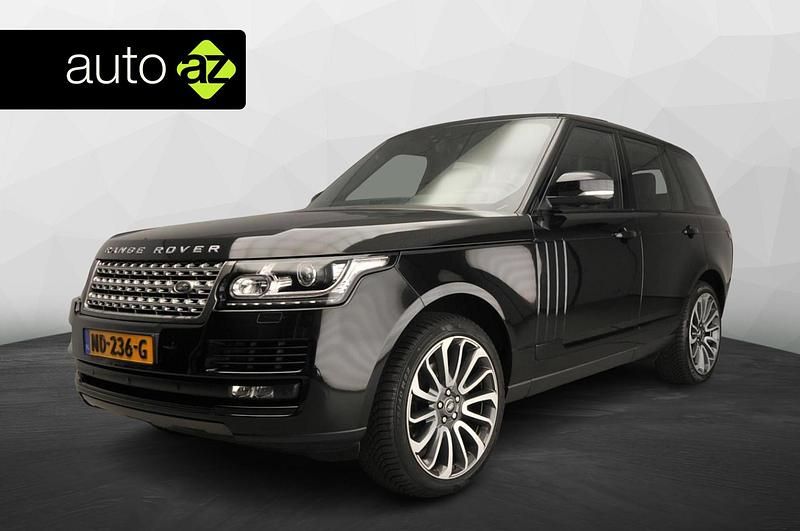 Zwart Gebruikt 2017 Land Rover Range Rover Autobiography SUV | € 44.900 - Afbeelding 1/4