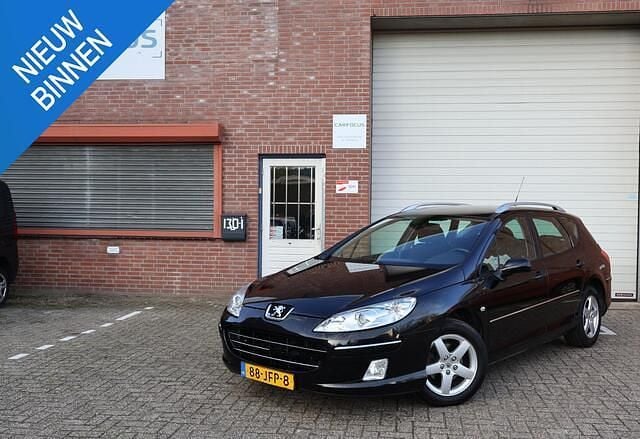 Zwart Gebruikt 2009 Peugeot 407 Stationwagen | € 1.899 (Eerlijke prijs) - Afbeelding 1/4