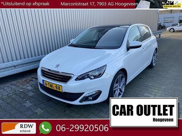 Wit Gebruikt 2014 Peugeot 308 Allure Hatchback | € 5.450 (Goede deal) - Afbeelding 1/4