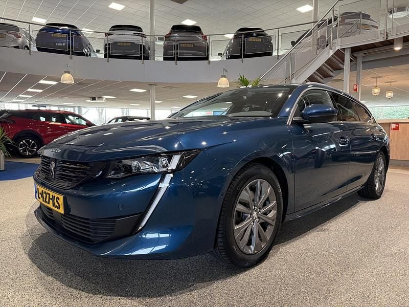 Occasion Peugeot 508 Allure 131 PK (96 kW) 2021 Blauw Stationwagen