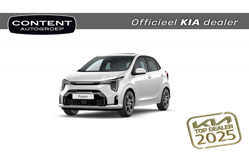Wit Nieuw 2024 Kia Picanto 4 Hatchback | € 19.940 (Eerlijke prijs) - Afbeelding 1/4