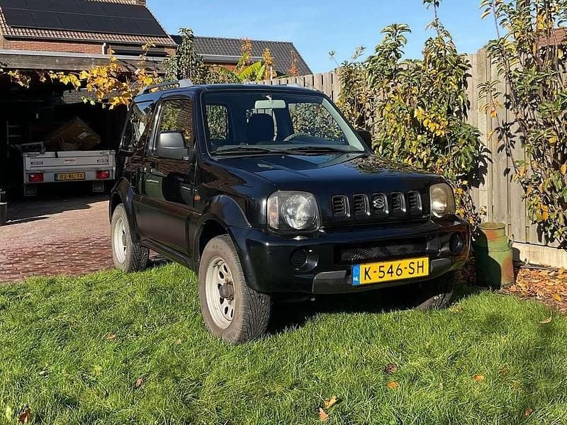 Zwart Gebruikt 2001 Suzuki Jimny SUV | € 5.500 (Super prijs) - Afbeelding 1/4