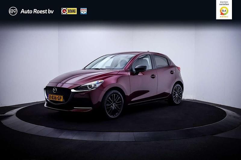 Rood Gebruikt 2022 Mazda 2 Comfort Hatchback | € 19.950 (Eerlijke prijs) - Afbeelding 1/4