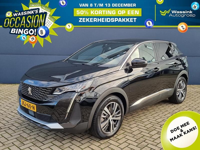 Zwart Gebruikt 2024 Peugeot 3008 Allure SUV | € 31.485 (Eerlijke prijs) - Afbeelding 1/3
