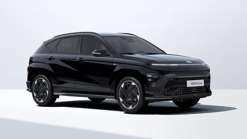 Nieuw Hyundai Kona N Line 160 kW (218 PK) 2026 Zwart SUV