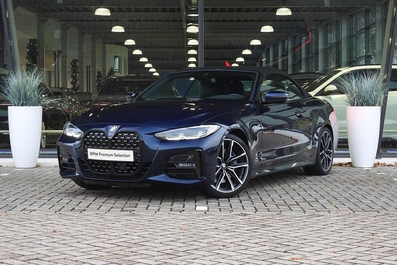 Blauw Gebruikt 2021 BMW 430 Cabriolet Comfort Edition Cabriolet | € 49.950 (Eerlijke prijs) - Afbeelding 1/4