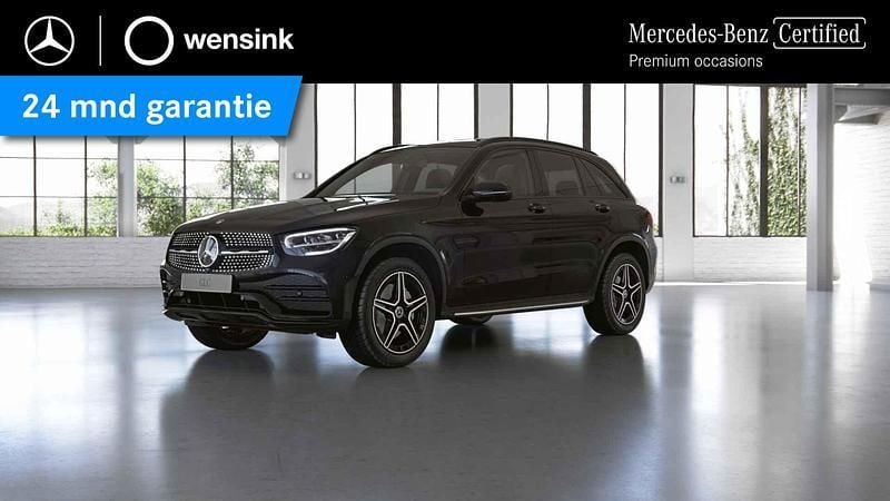 Zwart Gebruikt 2022 Mercedes GLC300e AMG line SUV | € 46.850 (Goede deal) - Afbeelding 1/4