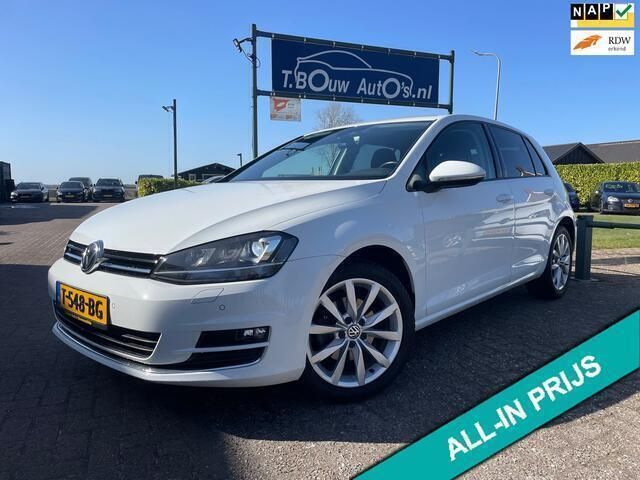 Wit Gebruikt 2014 VW Golf VII Highline Hatchback | € 12.999 (Iets duurder) - Afbeelding 1/4