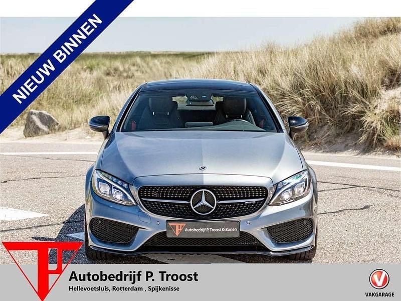 Grijs, metallic lak Gebruikt 2018 Mercedes C43 AMG AMG Coupé | € 41.950 (Duur) - Afbeelding 1/4