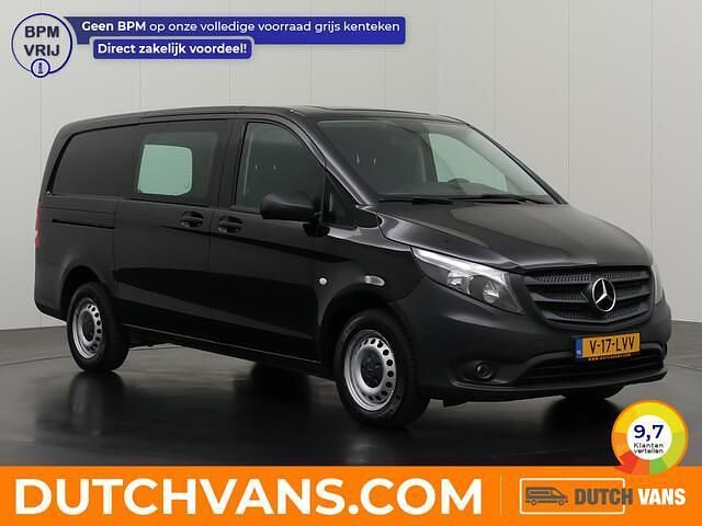 Zwart Occasion 2021 Mercedes Vito Van | € 17.900 (Super prijs) - Afbeelding 1/4
