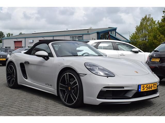 Occasion Porsche 718 Boxster GTS 400 PK (294 kW) 2021 Grijs Cabriolet