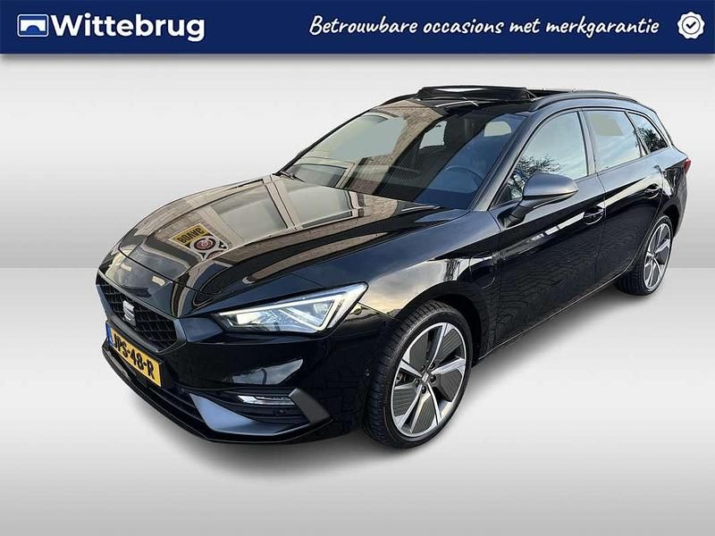 Zwart Occasion 2021 Seat Leon FR Stationwagen | € 24.450 (Eerlijke prijs) - Afbeelding 1/2