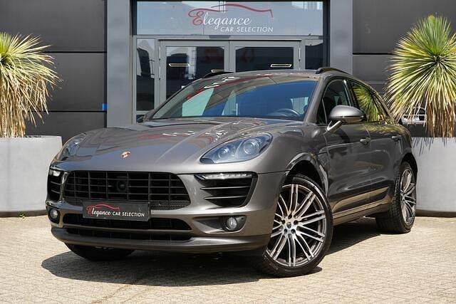 Grijs Gebruikt 2018 Porsche Macan SUV | € 39.950 (Goede deal) - Afbeelding 1/4