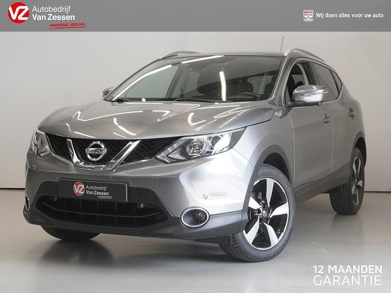 Grijs Gebruikt 2016 Nissan Qashqai Tekna SUV | € 13.450 (Eerlijke prijs) - Afbeelding 1/4