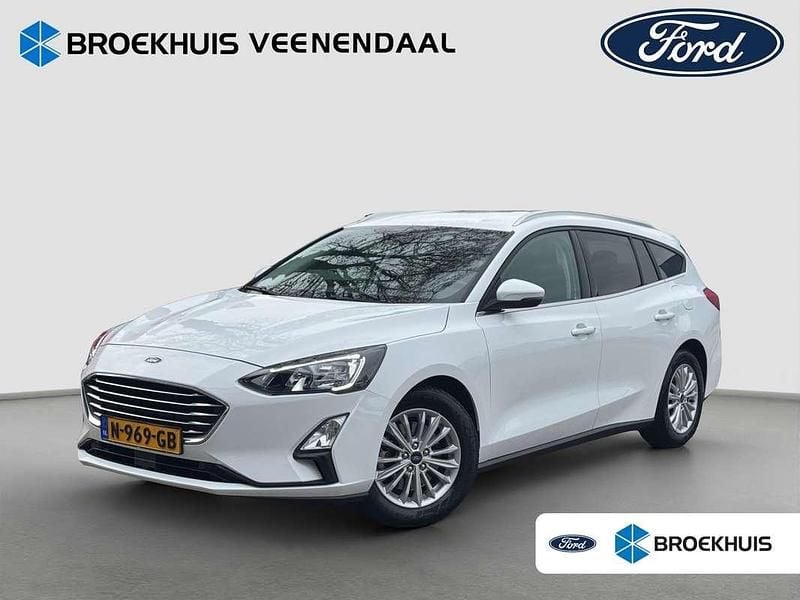 Wit Gebruikt 2021 Ford Focus Titanium X Stationwagen | € 14.700 (Goede deal) - Afbeelding 1/4