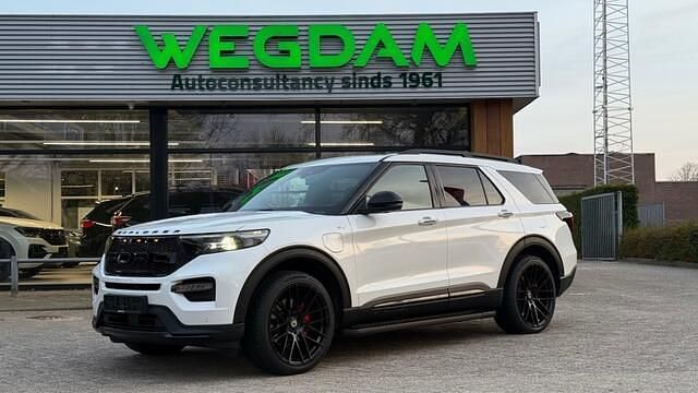Wit Gebruikt 2023 Ford Explorer ST-Line SUV | € 58.870 (Goede deal) - Afbeelding 1/4
