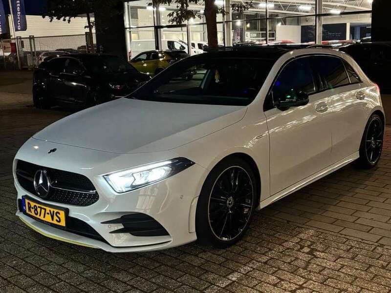 Wit Gebruikt 2018 Mercedes A200 Edition 1 Hatchback | € 26.995 (Iets duurder) - Afbeelding 1/4