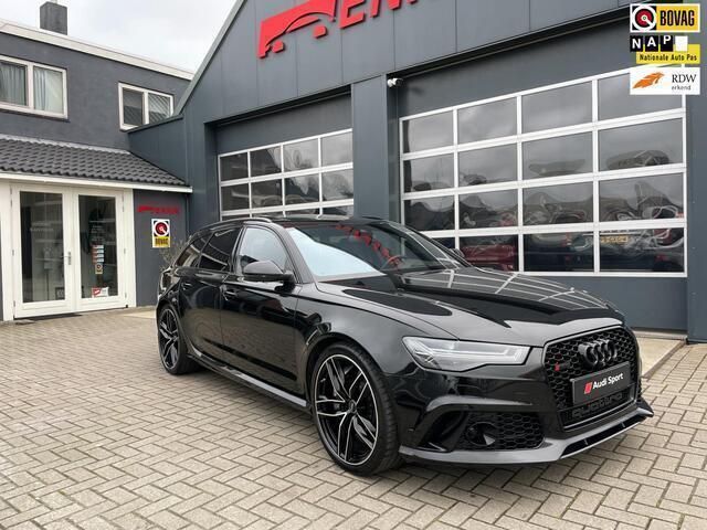 Zwart Gebruikt 2018 Audi RS6 Performance Stationwagen | € 79.950 - Afbeelding 1/4