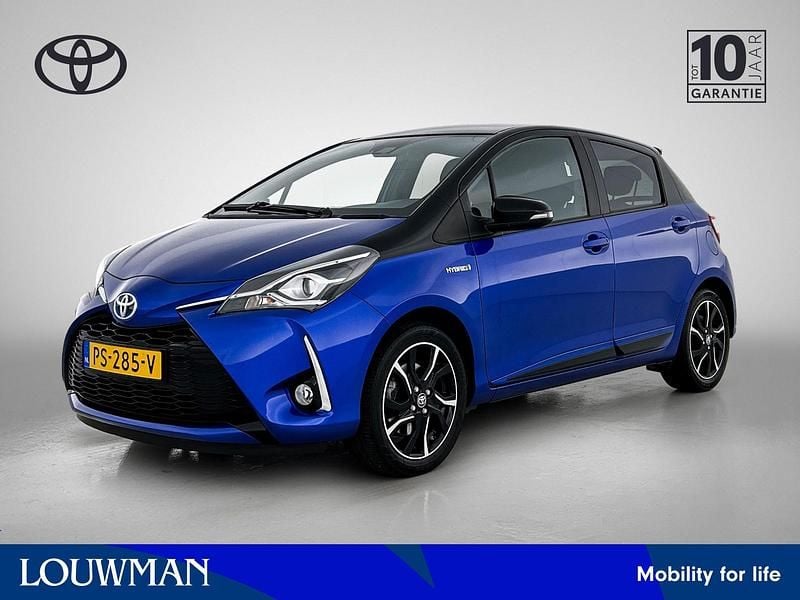 Blauw Gebruikt 2017 Toyota Yaris Hybrid Hatchback | € 17.445 (Eerlijke prijs) - Afbeelding 1/4