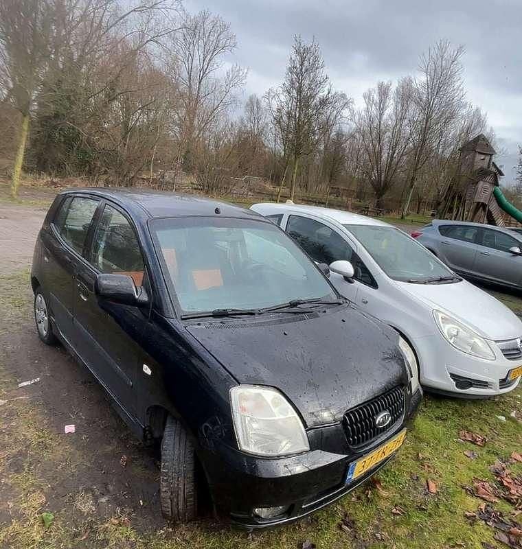 Occasion Kia Picanto 61 PK (44 kW) 2007 Zwart Hatchback