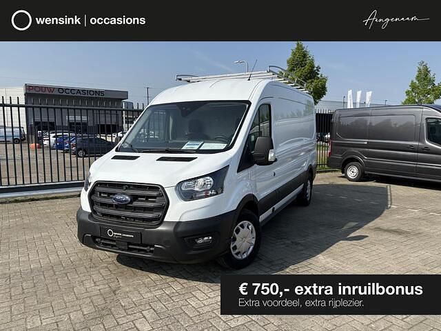 Wit Nieuw 2024 Ford Transit Trend Van | € 30.950 (Eerlijke prijs) - Afbeelding 1/4