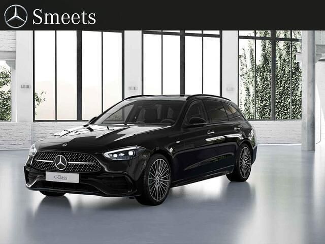 Zwart Nieuw 2026 Mercedes C300 Business Stationwagen | € 74.465 - Afbeelding 1/4