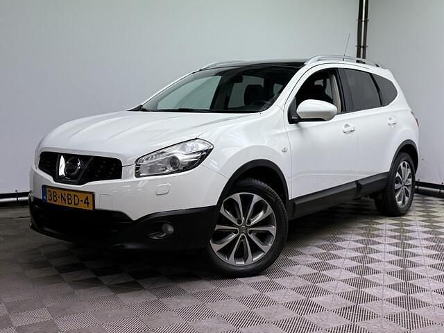 Wit Gebruikt 2010 Nissan Qashqai +2 SUV | € 7.475 (Eerlijke prijs) - Afbeelding 1/4