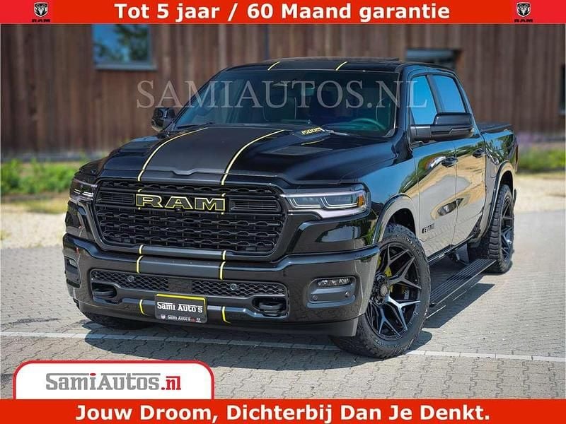 Zwart Gebruikt 2024 Dodge Ram Limited Pickup | € 87.950 (Eerlijke prijs) - Afbeelding 1/4