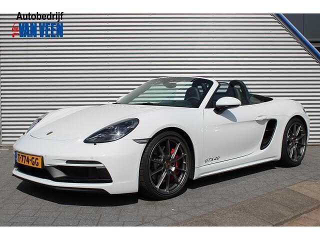 Occasion Porsche 718 Boxster 400 PK (294 kW) 2021 Wit, metallic lak Cabriolet