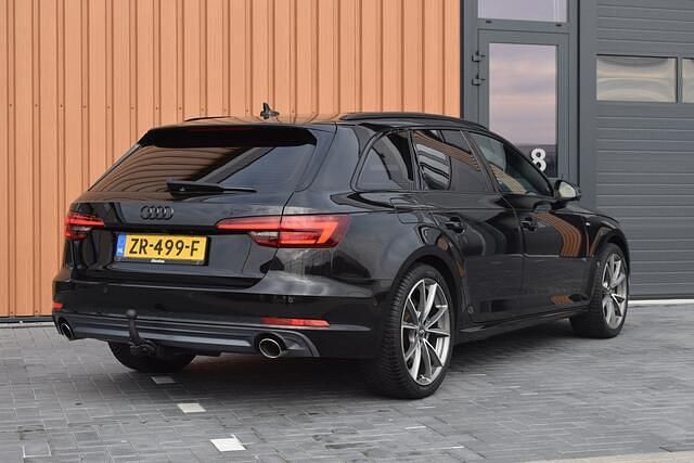 Occasion Audi A4 S-Line 252 PK (185 kW) 2018 Zwart Stationwagen