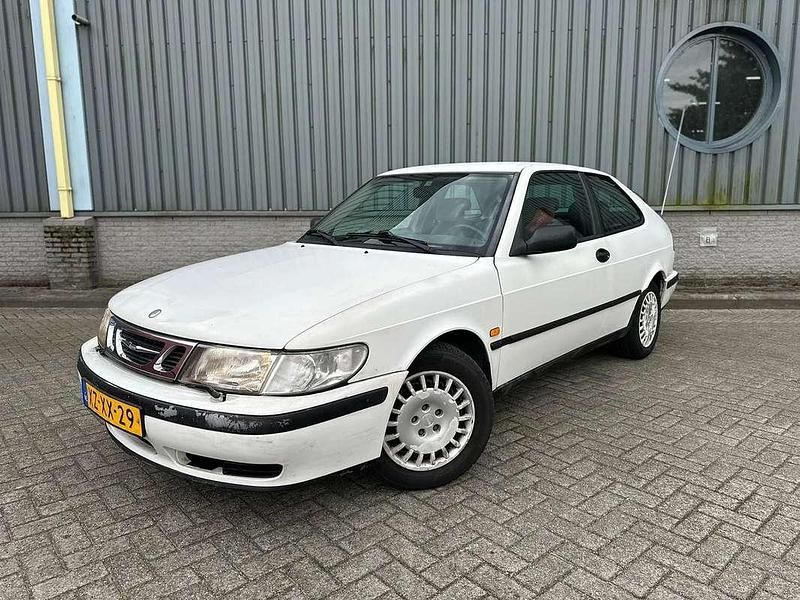 Wit Occasion 1999 Saab 9-3 Coupé | € 1.950 (Super prijs) - Afbeelding 1/4