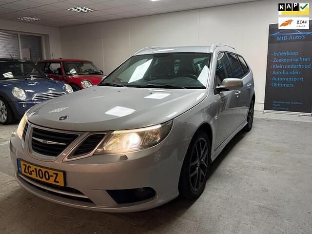 Grijs Gebruikt 2009 Saab 9-3 Linear Stationwagen | € 2.990 (Goede deal) - Afbeelding 1/4