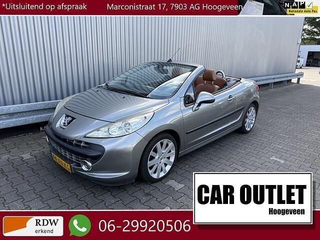 Grijs Gebruikt 2007 Peugeot 207 CC Cabriolet | € 2.950 (Super prijs) - Afbeelding 1/4