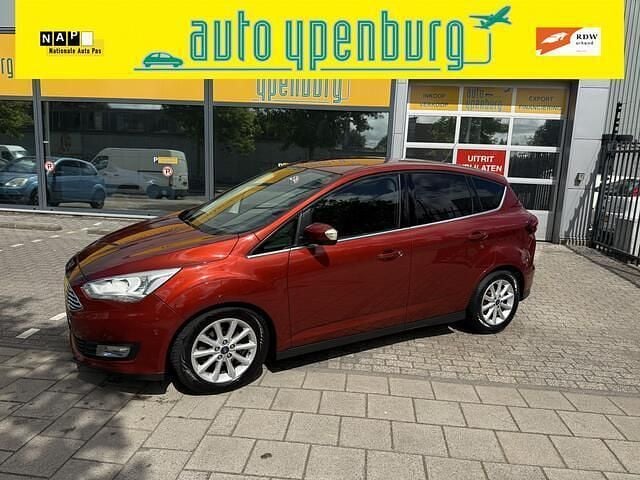 Rood Gebruikt 2015 Ford C-MAX Trend MPV | € 6.950 (Eerlijke prijs) - Afbeelding 1/4