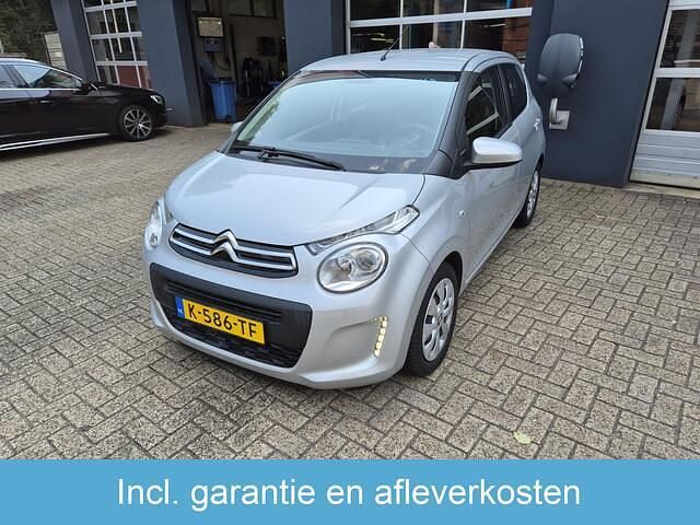 Grijs Gebruikt 2021 Citroën C1 Feel Hatchback | € 10.450 (Eerlijke prijs) - Afbeelding 1/4