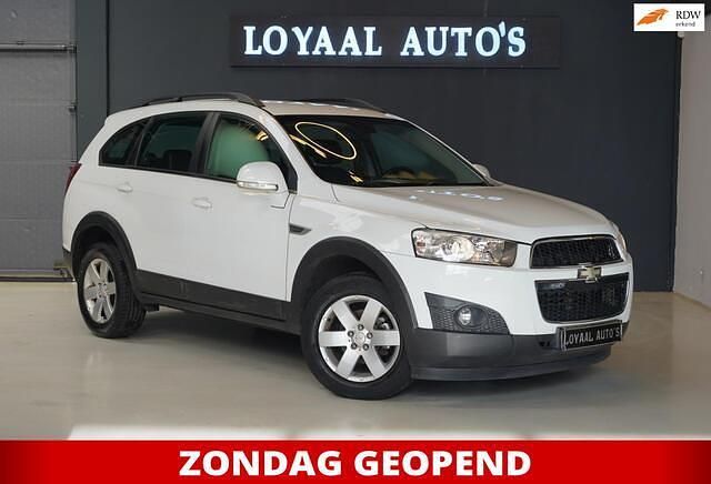 Wit Gebruikt 2011 Chevrolet Captiva LT SUV | € 6.999 - Afbeelding 1/4