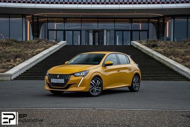 Geel, metallic lak Gebruikt 2020 Peugeot 208 Allure Hatchback | € 15.950 (Super prijs) - Afbeelding 1/4