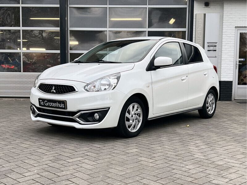 Wit Gebruikt 2018 Mitsubishi Space Star Intense Hatchback | € 9.290 (Eerlijke prijs) - Afbeelding 1/4