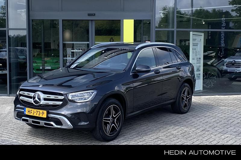 Grijs Gebruikt 2021 Mercedes GLC300e Business SUV | € 36.950 (Super prijs) - Afbeelding 1/4