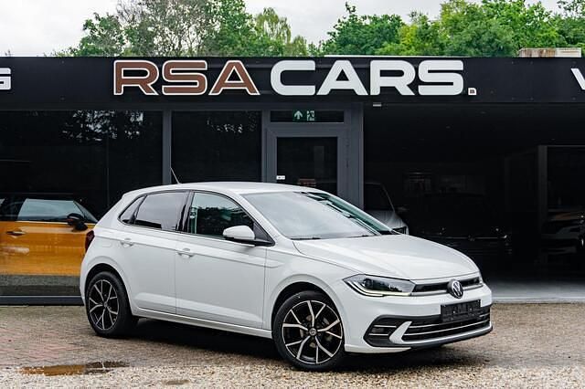 Wit, metallic lak Gebruikt 2022 VW Polo Style Hatchback | € 21.450 (Iets duurder) - Afbeelding 1/4