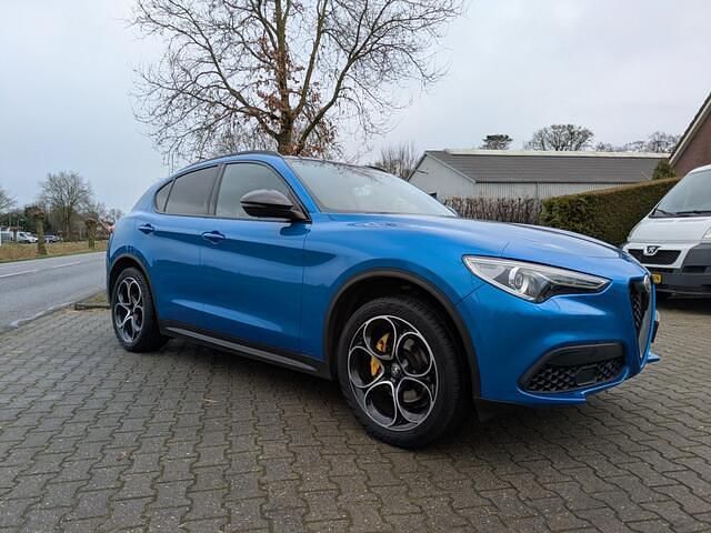 Occasion Alfa Romeo Stelvio Tech Edition 281 PK (206 kW) 2020 Blauw SUV